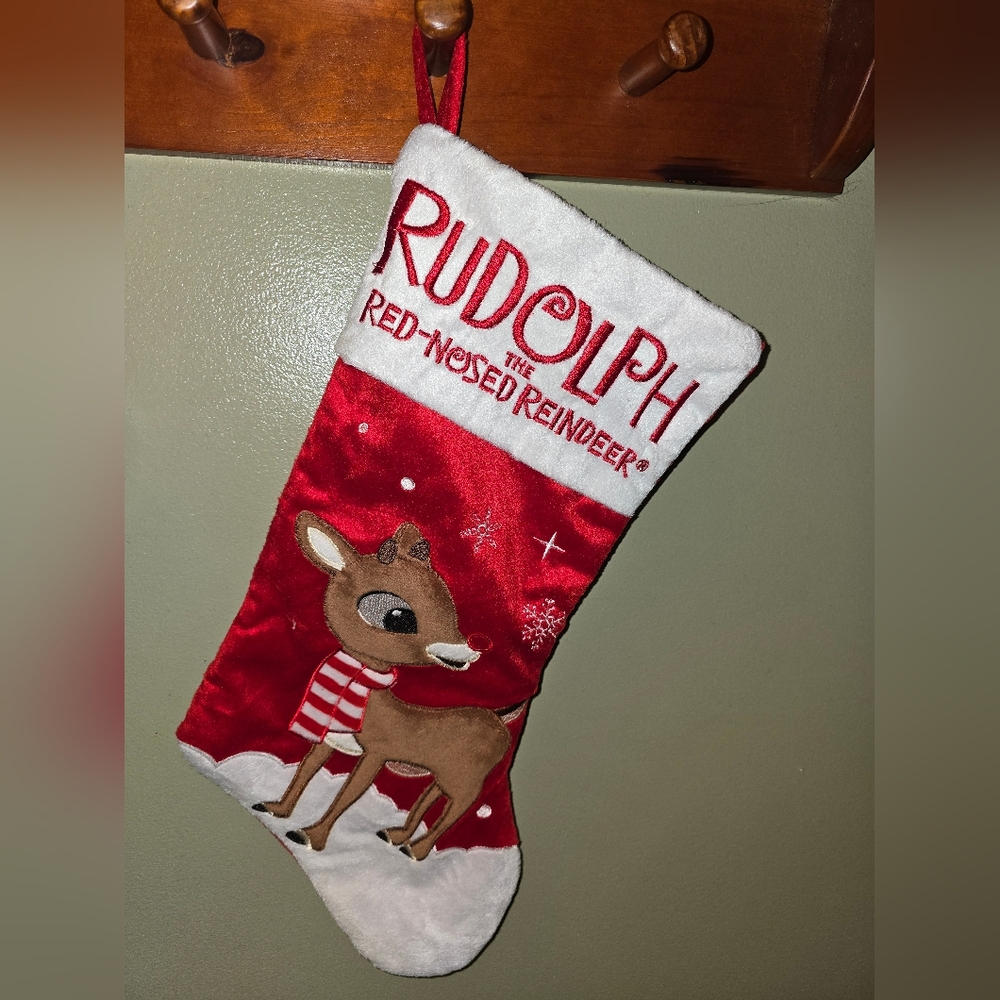 Rudolph Christmas Stocking